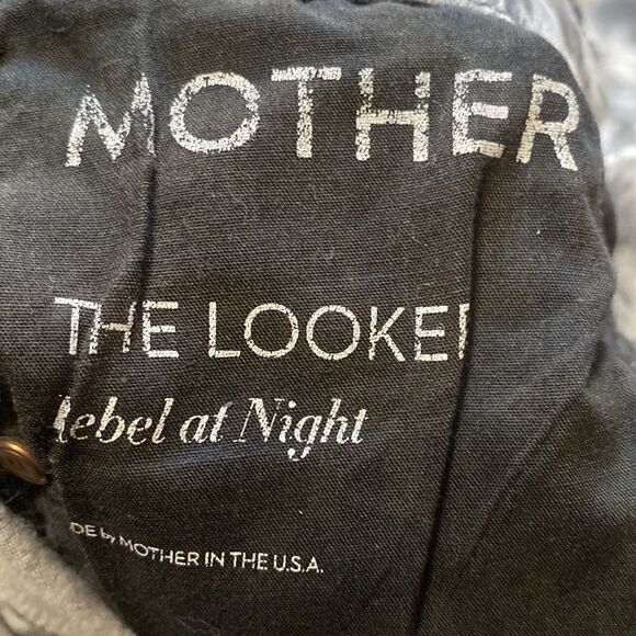 MOTHER the looker rebel at night tie dye pants size 26 skinny - Picture 5 of 8